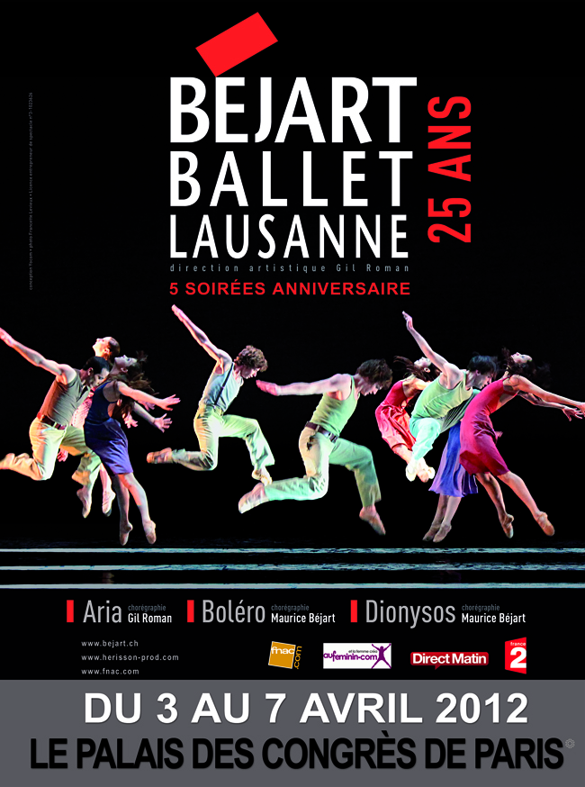 Béjart Ballet Lausanne au Palais des Congres