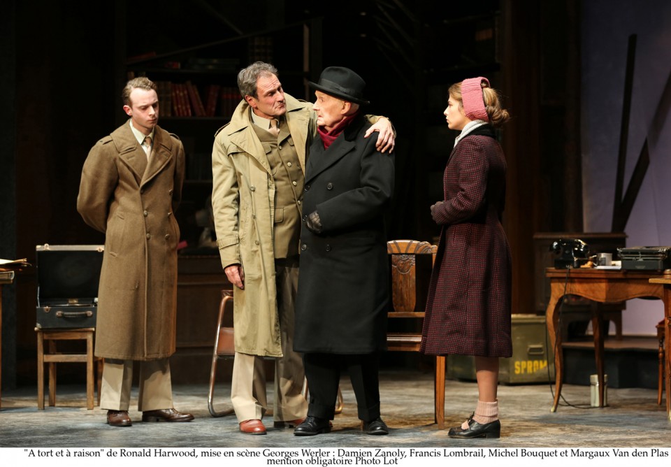 a tort et à raison, theatre, michel bouquet