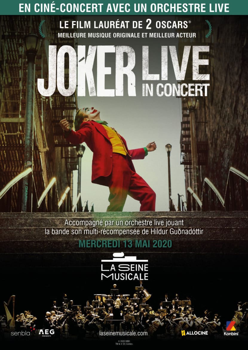 Joker en ciné concert à la Seine Musicale