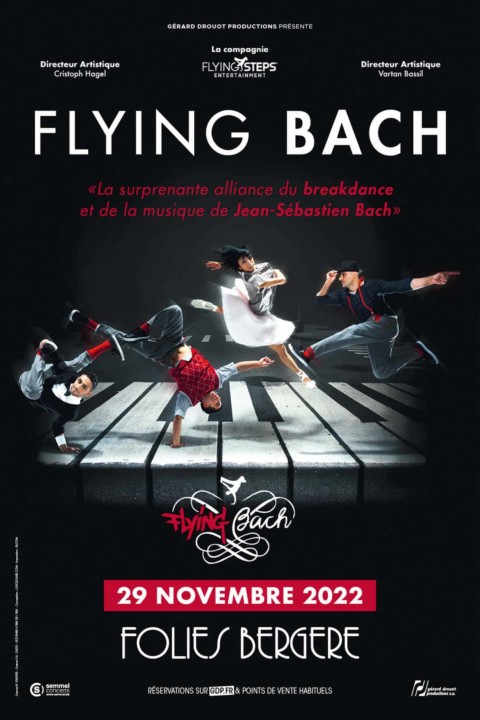 Flying Bach aux Folies Bergère à Paris le 29/11/2022 Flying Bach aux Folies Bergère à Paris le 29/11/2022