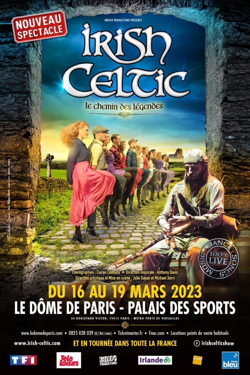 Irish Celtic au Dôme de Paris du 16 au 19 mars 2023