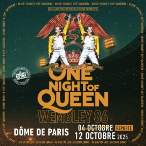 One Night of Queen en tournée Wembley 86 au Dôme de Paris