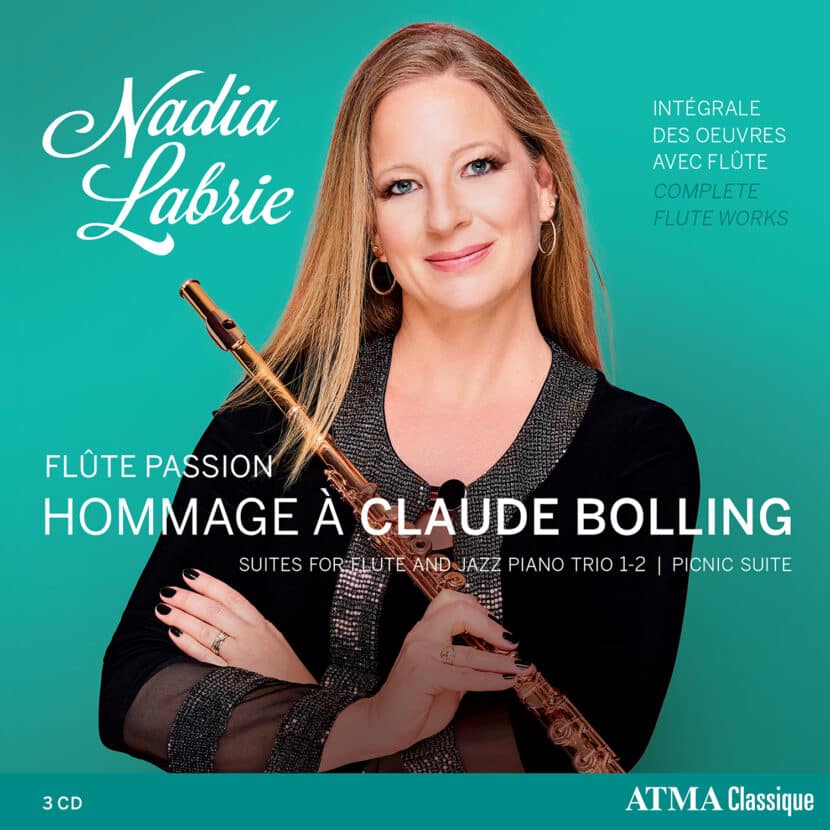 Nadia Labrie - coffret Flûte Passion- Hommage à Claude Bolling