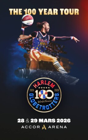 Les Harlem Globetrotters fêtent leur 100 ans à l&rsquo;Accor Arena