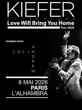 Kiefer Sutherland en concert à l&rsquo;Alhambra