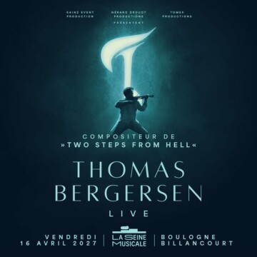 Thomas Bergersen à la Seine Musicale le 16/04/2027
