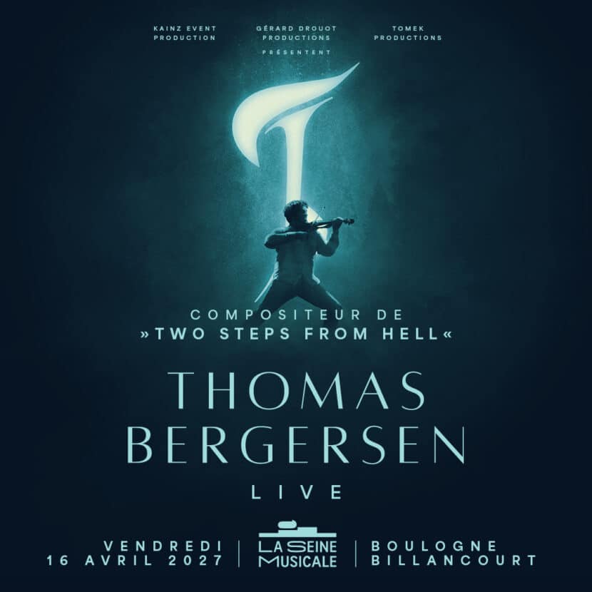 Thomas Bergersen Live 16/04/2027 à la Seine Musicale à Paris