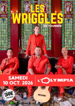 Les Wriggles à l&rsquo;Olympia et en tournée