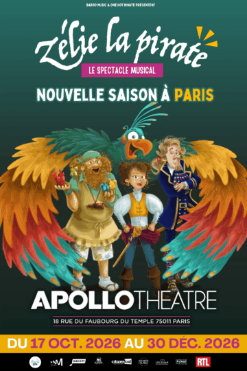 Zélie La Pirate revient à Paris à l&rsquo;Apollo Théâtre
